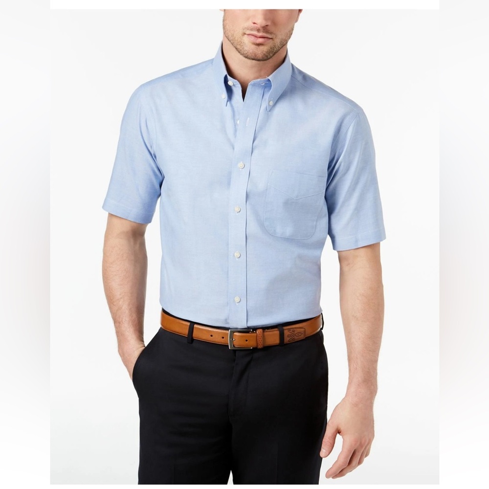 Club Room Light Blue Performance Shirt